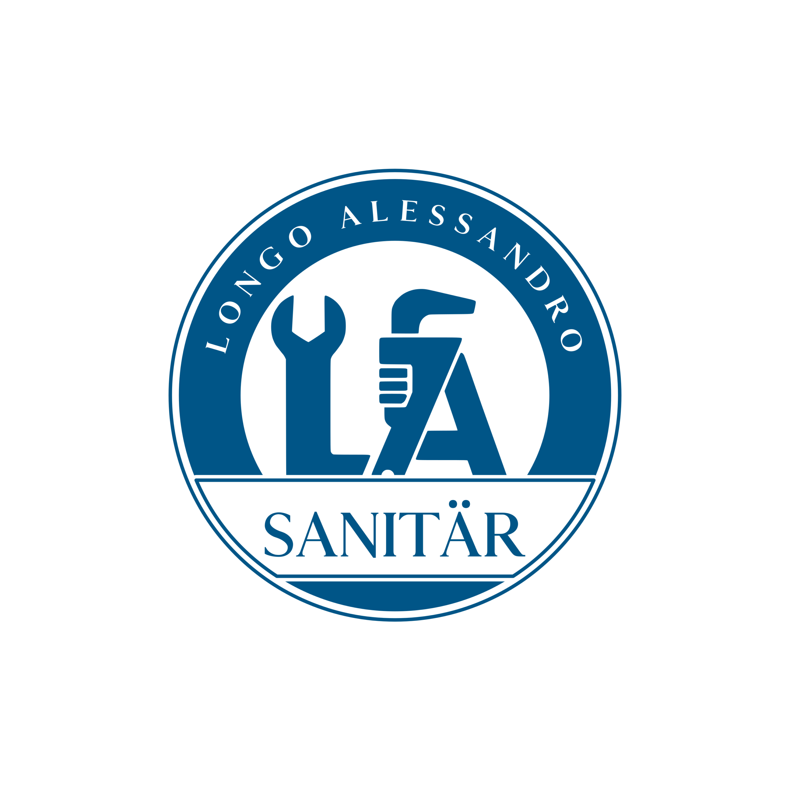 LA Sanitär Logo - Experten für Sanitärinstallationen in Männedorf und Kanton Zürich